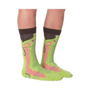 Another lifestyle shot showcasing the socks from a slightly different angle.