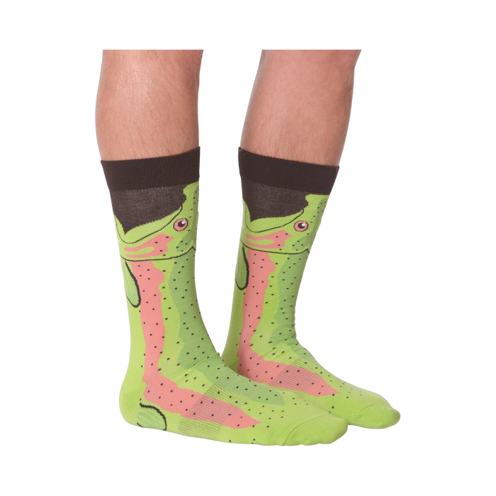 Another lifestyle shot showcasing the socks from a slightly different angle.