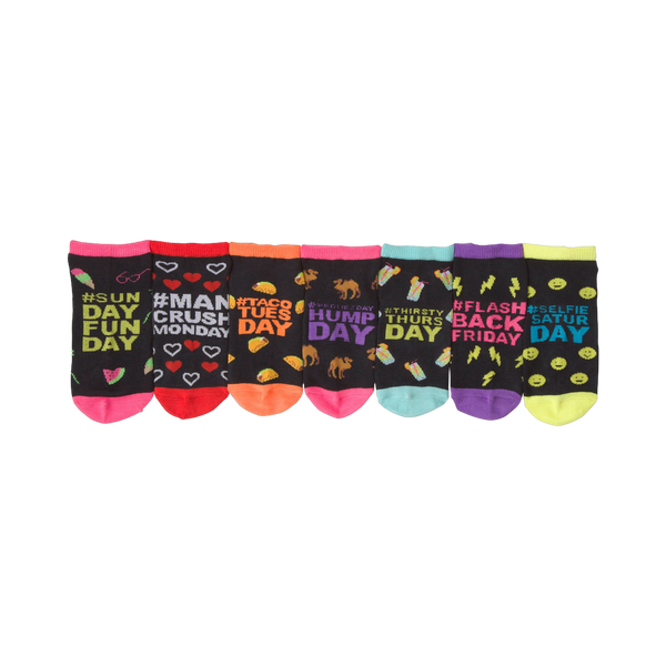 Days of the Week Fun Socks | Sockologie