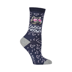 Close-up shot of a single sock, showcasing the detail of the design.
