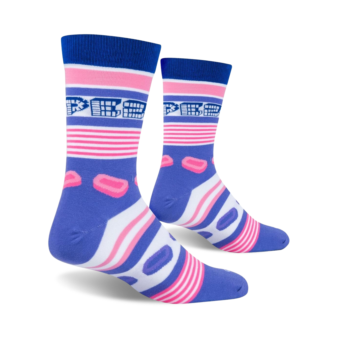 Lifestyle shot of Pez socks on a model's feet, highlighting the fit and design.
