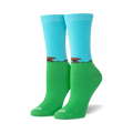 Flat lay product shot of the 'I'm Reading' socks.