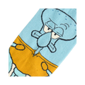 Close-up of the Squidward portion of the sock, showcasing the detailed print.