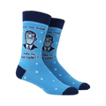 Close-up shot of the 'Mask' socks showcasing the detailed design and text on the socks.