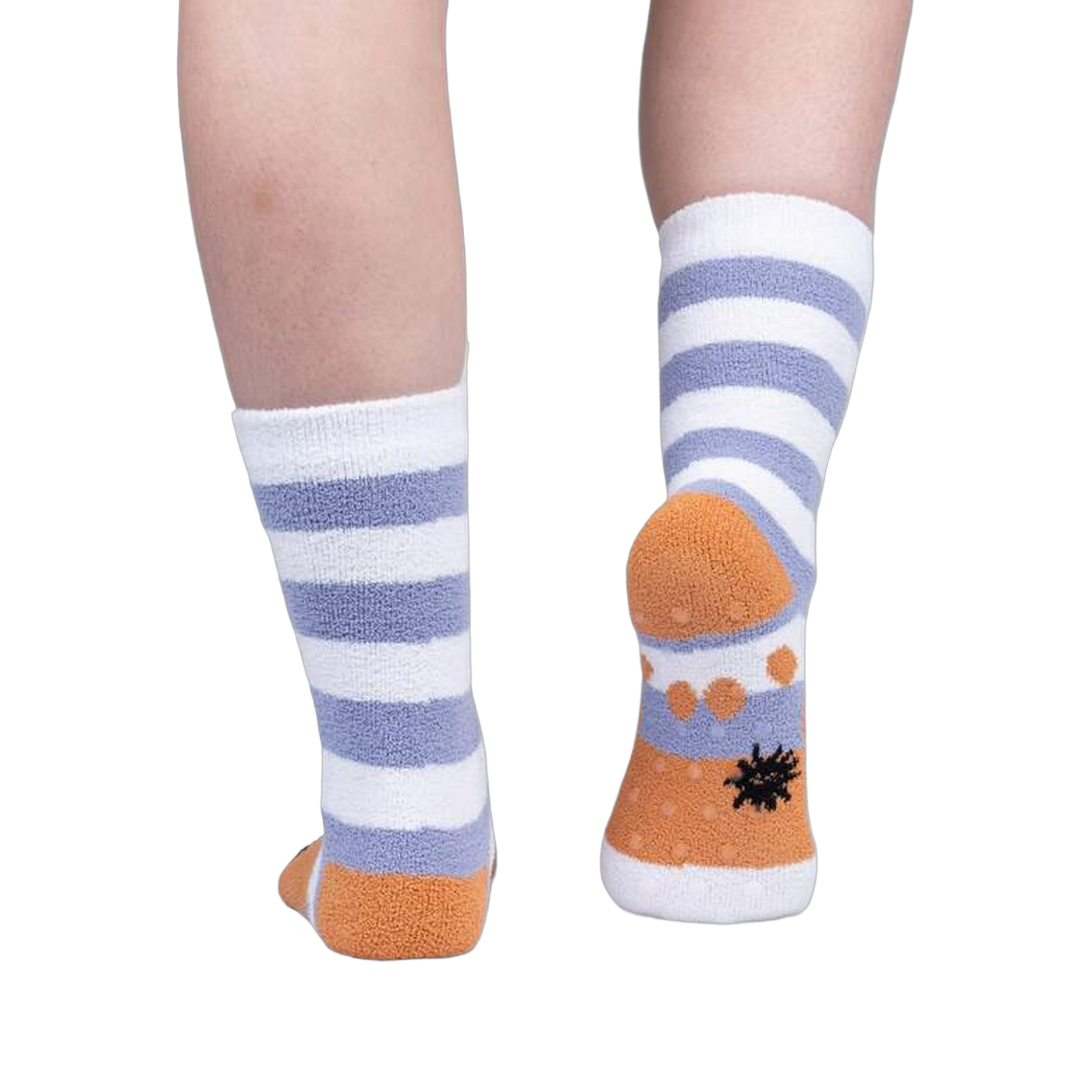 Flat lay product shot showing both Hey Corgeous Slipper Socks together.