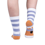 Flat lay product shot showing both Hey Corgeous Slipper Socks together.
