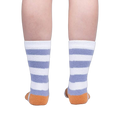 Rear view of Hey Corgeous Slipper Socks showing the grippers on the heel and toes.