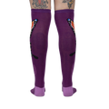 Back view of The Monarch socks, highlighting the design placement and overall sock shape.