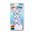 Product packaging showing the socks and markers.  Living Royal brand. [lf]