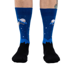 Flatlay product shot of 'Stand Tall' socks.