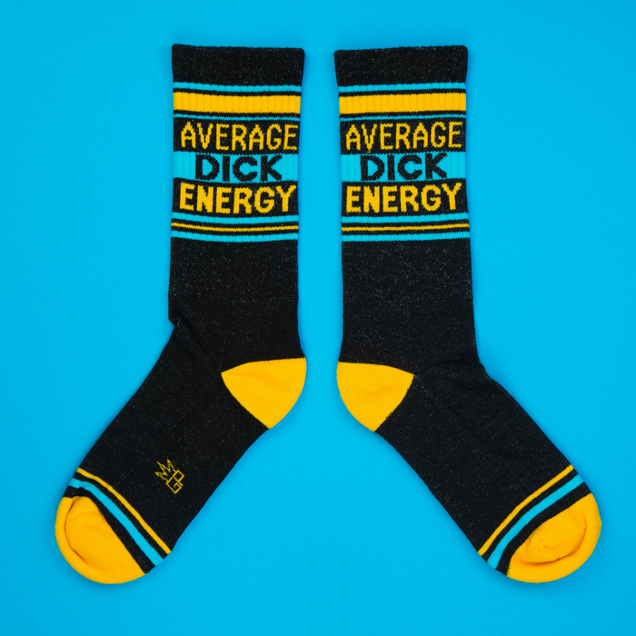 Another flat lay showcasing the socks, this time with socks laid out to display the design fully.