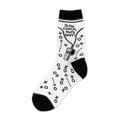 White crew socks with black accents. Design includes a whistle, playbook Xs and Os, and the text 'I'm the COACH, that's WHY!'