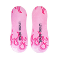 Flatlay showcasing the 'Girl Gang' no-show socks.