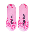 Flatlay showcasing the 'Girl Gang' no-show socks.