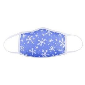 winter snowflakes face mask winter themed mens & womens unisex  novelty  0
