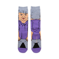 Back view of the Golden Girls Dorothy socks, showcasing the full design on both socks.