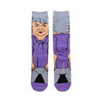 Back view of the Golden Girls Dorothy socks, showcasing the full design on both socks.