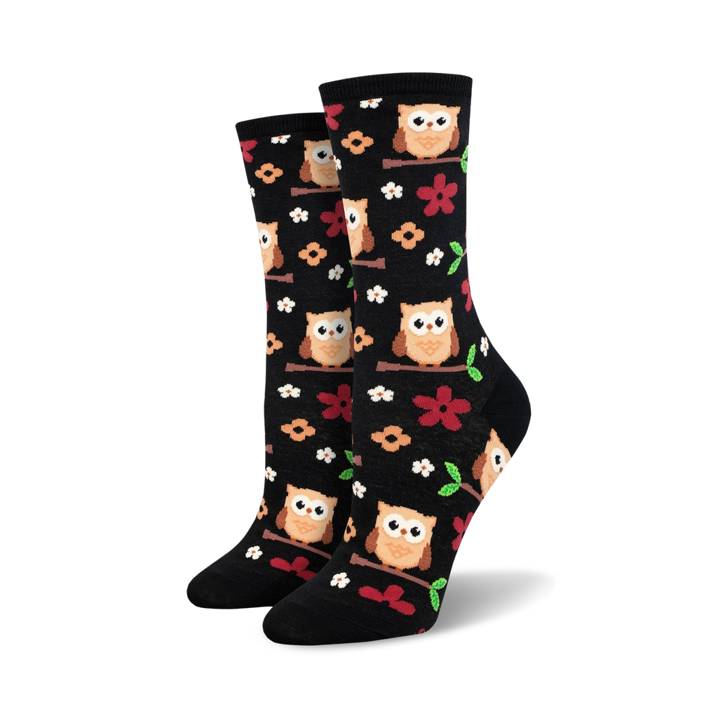 Owl Crew Socks | Sockologie