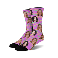 Custom Face - Easter Pattern socks # 1