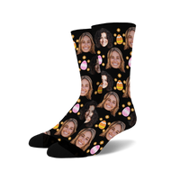 Custom Face - Easter Egg socks # 2