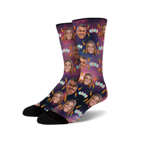 Custom Face - Easter Egg socks # 4