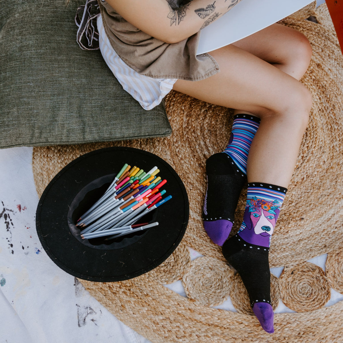 [lf] Laurel Burch Violet