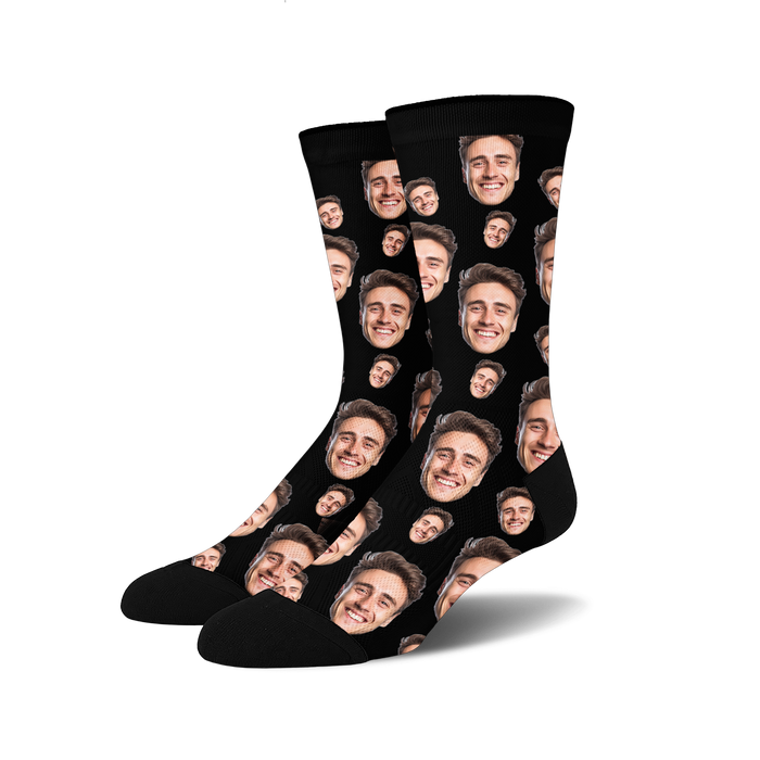 Custom Novelty Face Socks