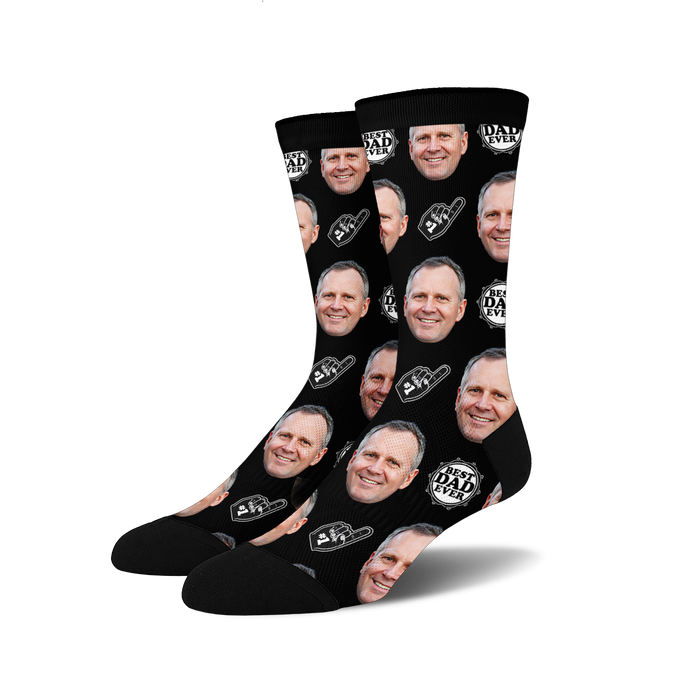 Custom Best Dad Ever Socks