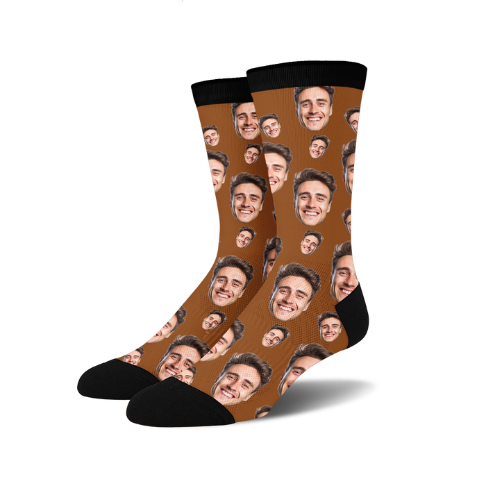 Custom Novelty Face Socks
