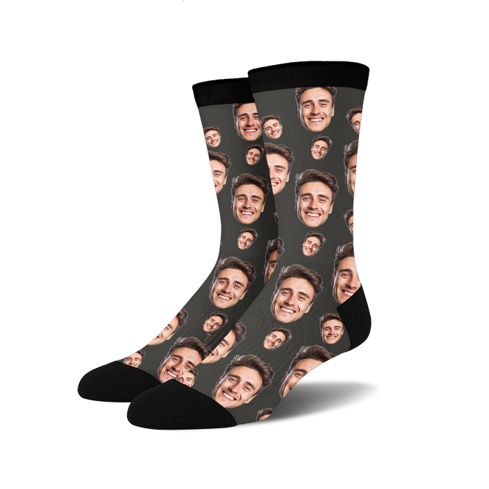 Custom Novelty Face Socks