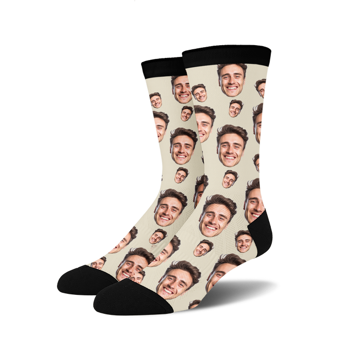 Custom Novelty Face Socks