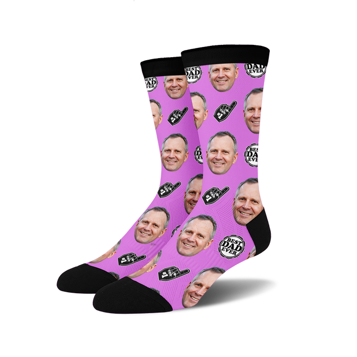 Custom Best Dad Ever Socks