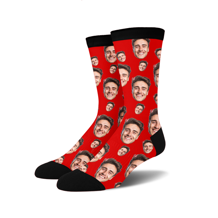 Custom Novelty Face Socks