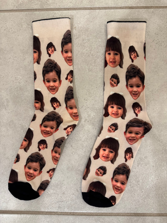 Sockologie custom socks customer photo Luis